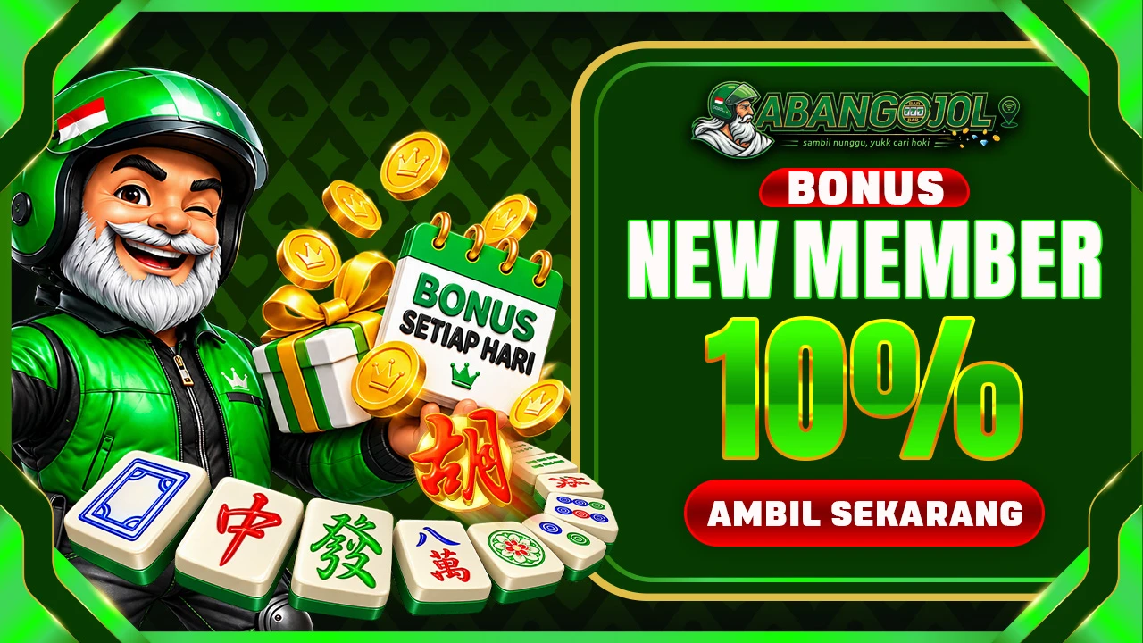 🎁 BONUS WELCOME MEMBER BARU ABANGOJOL